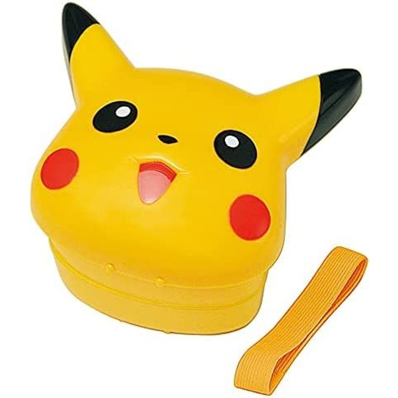 Skater Pokemon Face Shaped Lunch Box Pikachu