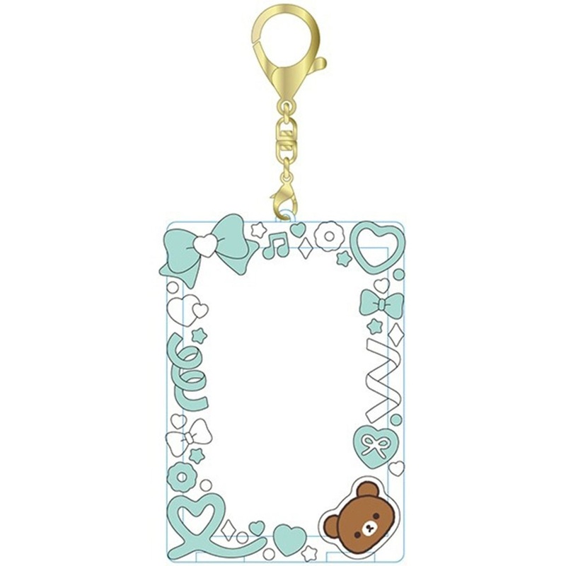 TCP Rilakkuma Clear Deco Card Holder Chairoi Koguma