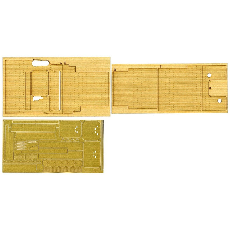 Fujimi 1/350 Gup41 Grade-Up Parts 1/350 IJN Kaga Wooden Deck Parts