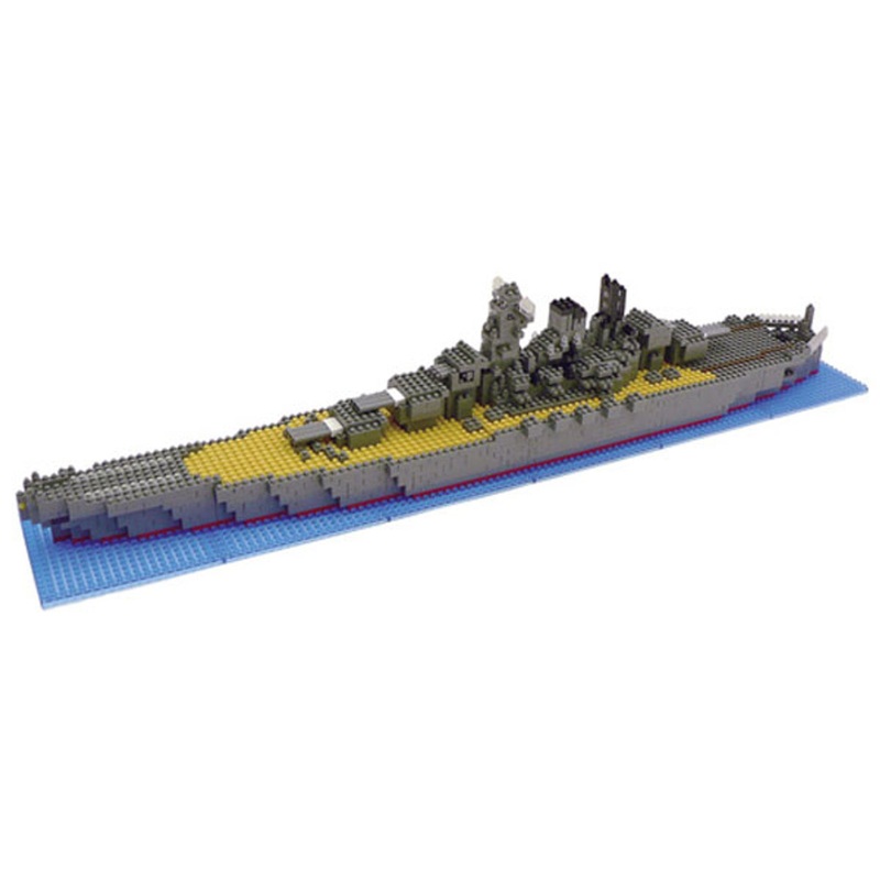 Kawada NB-004 nanoblock IJN Yamato (Hasegawa)
