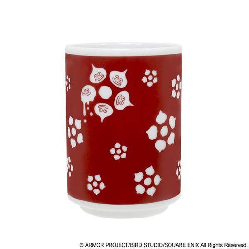 Square Enix Smile Slime Japanese Series: Teacup – Slime Flower Pattern (Dragon Quest) (Rerelease)