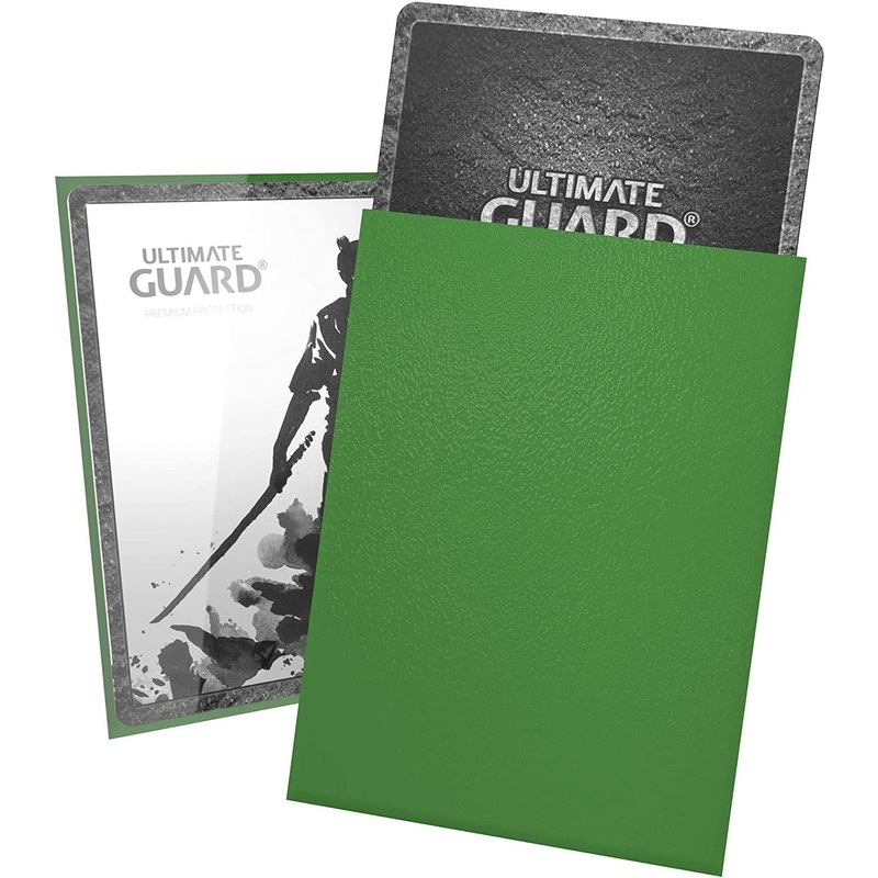 Ultimate Guard Katana Sleeves Standard Size Green x 100 Set