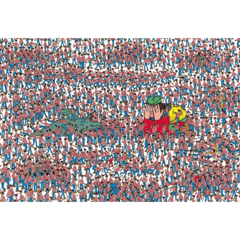 Beverly Jigsaw Puzzle 31-446 Where’s Wally? (1000 Pieces)