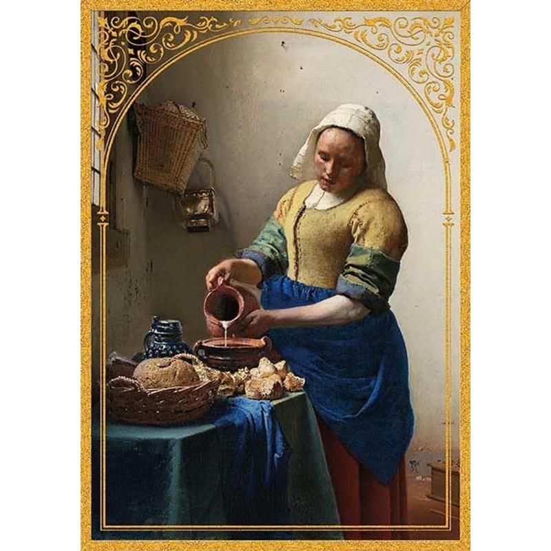 Jigsaw Puzzle Woman pouring milk (108 Pieces)