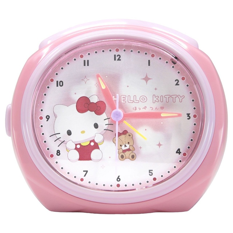 T’s Factory Sanrio Consecutive Second Hand Bell Alarm Clock Hoppe-tsun Hello Kitty