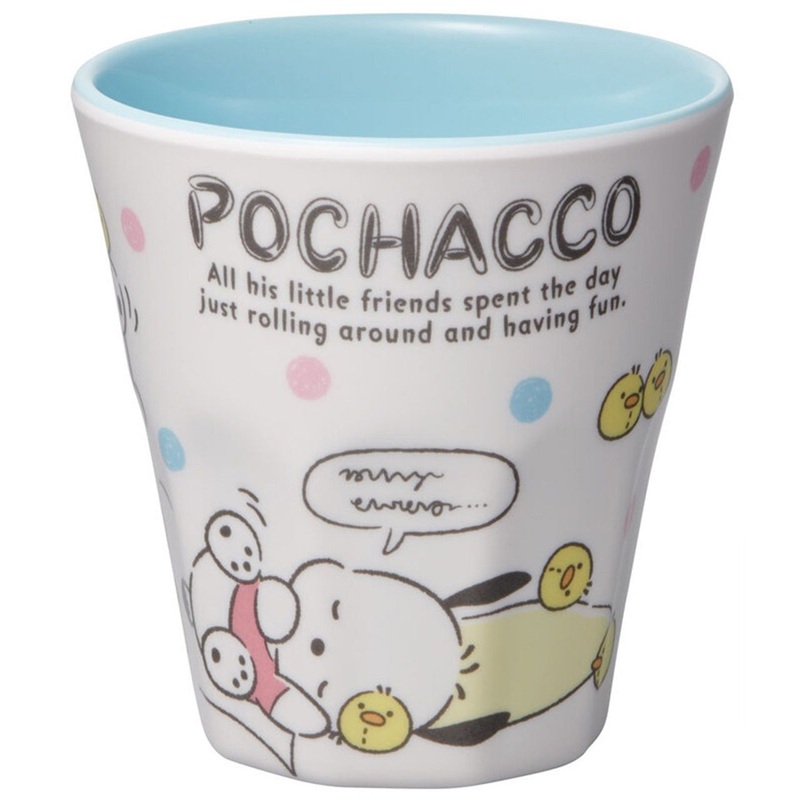 Skater Sanrio Melamine Cup Pochacco