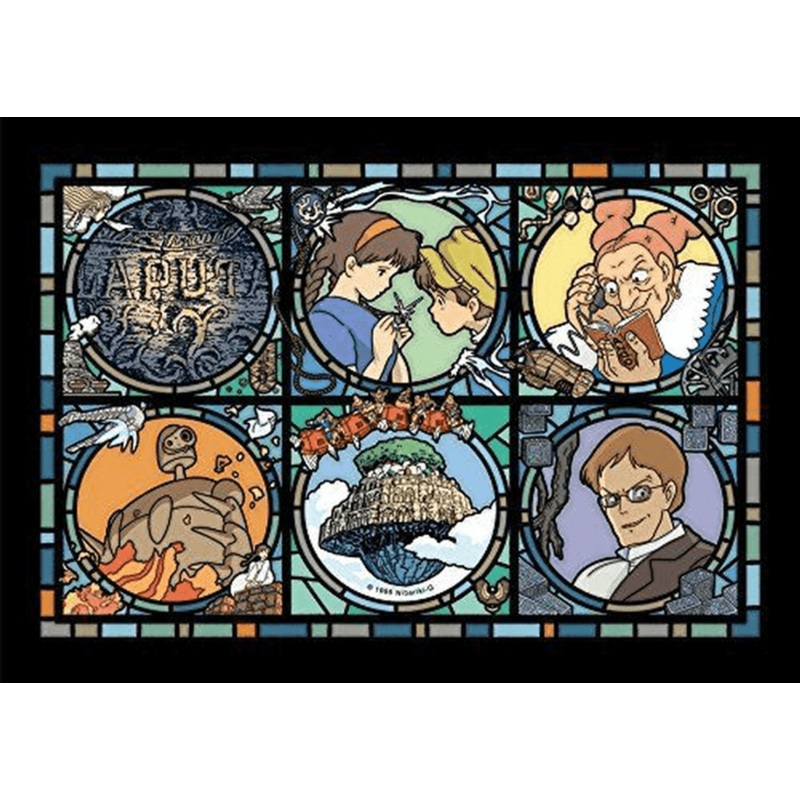 Ensky Art Crystal Jigsaw Puzzle 208-AC14 Laputa Castle In The Sky Ghibli 208 Pcs