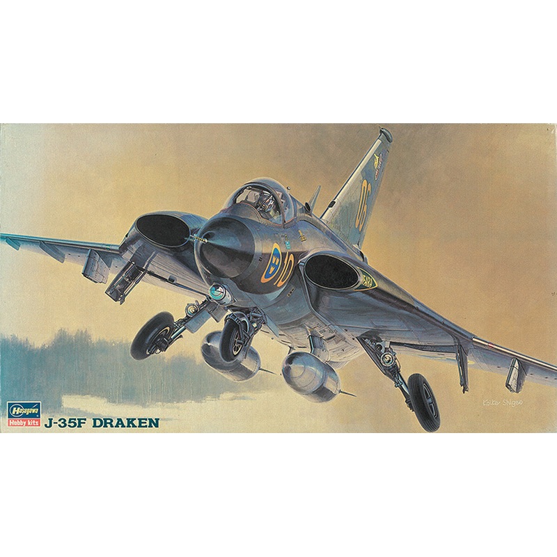 Hasegawa BP1 J-35F Draken 1/72 Scale Kit