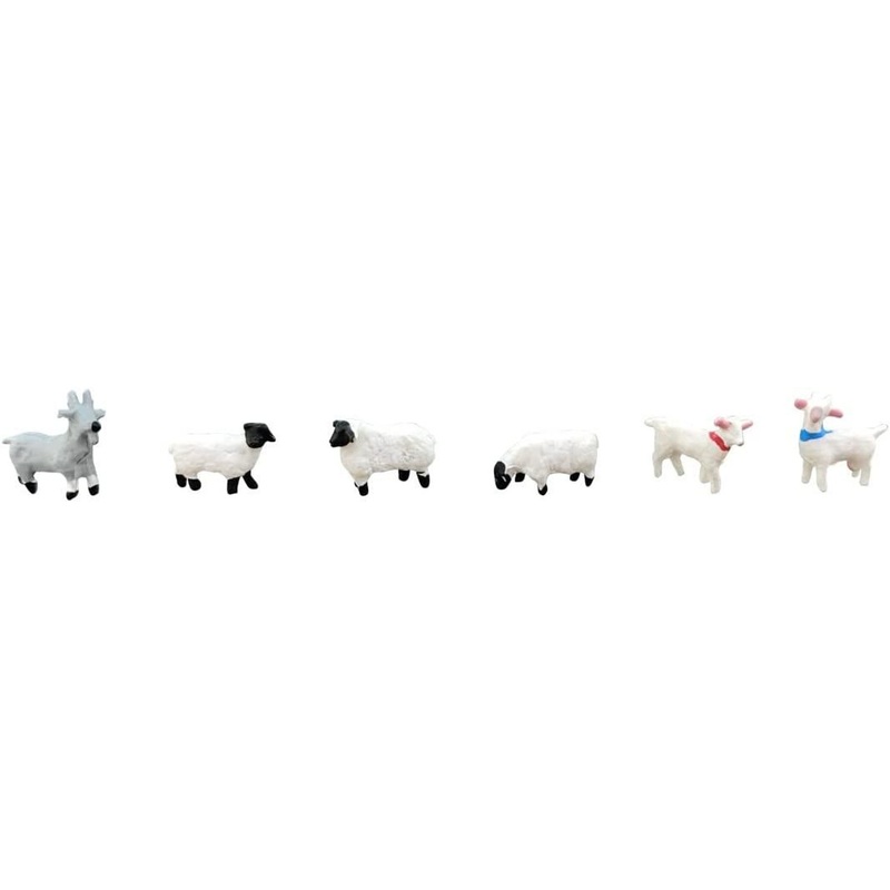 Tomytec (Animal 107) Farm Sheep & Goat (N scale)