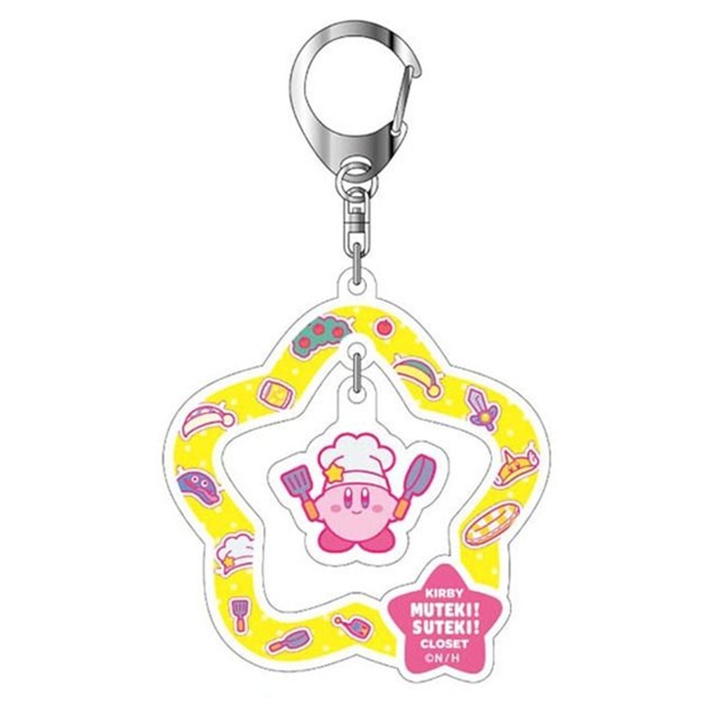 HASEPRO Kirby Muteki! Suteki! Closet Key Holder Chef Kirby