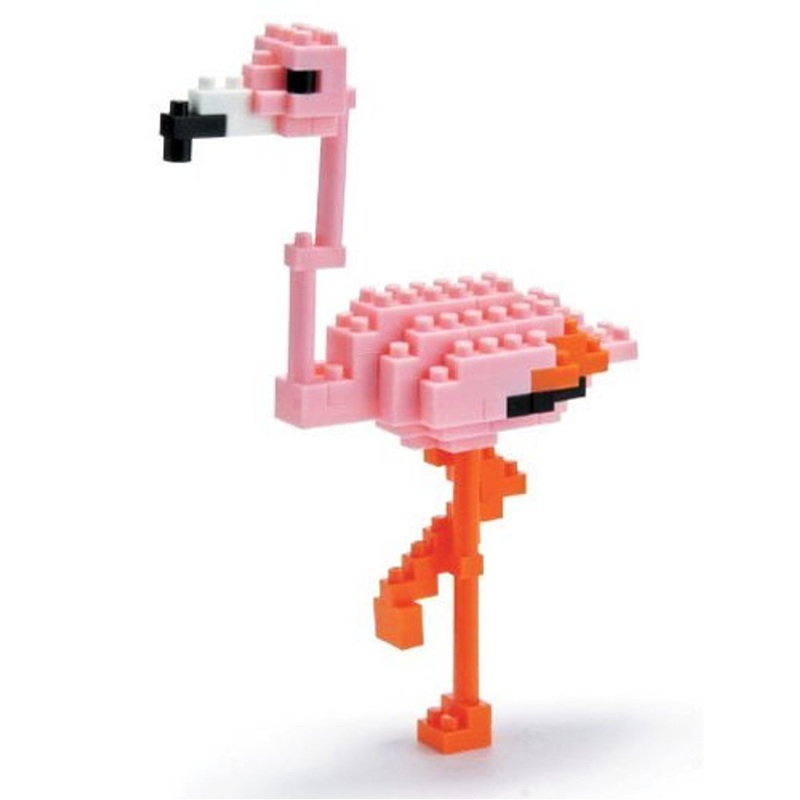 Kawada NBC-055 nanoblock Greater Flamingo