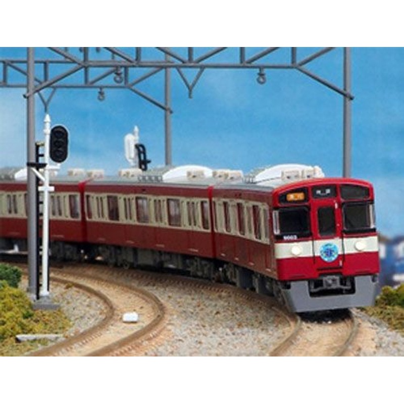 Greenmax 50043 Seibu Series 9000 Red Lucky Train 6 Cars Add-on Set (N scale) GRM