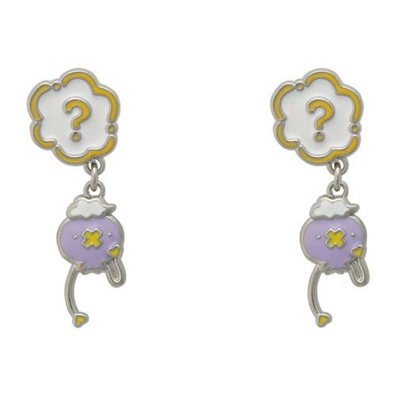 Pokemon Center Original Clip-On Earrings DOWASURE Drifloon
