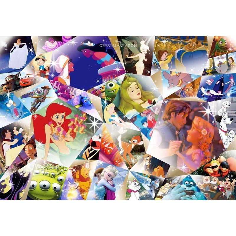 Tenyo Jigsaw Puzzle Disney Glitter Gift Hologram (1000 Pieces)