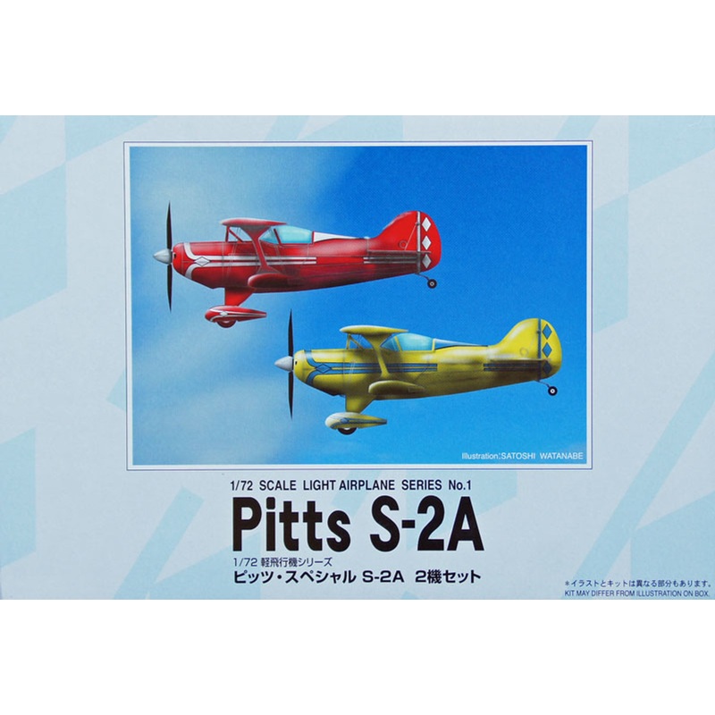 Arii 132685 Pitts S-2A (2 plane) 1/72 Scale Kit (Microace)