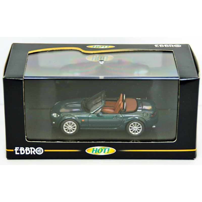 Ebbro 43733 MAZDA ROADSTER 2005 MX-5 MIATA Green 1/43 Scale