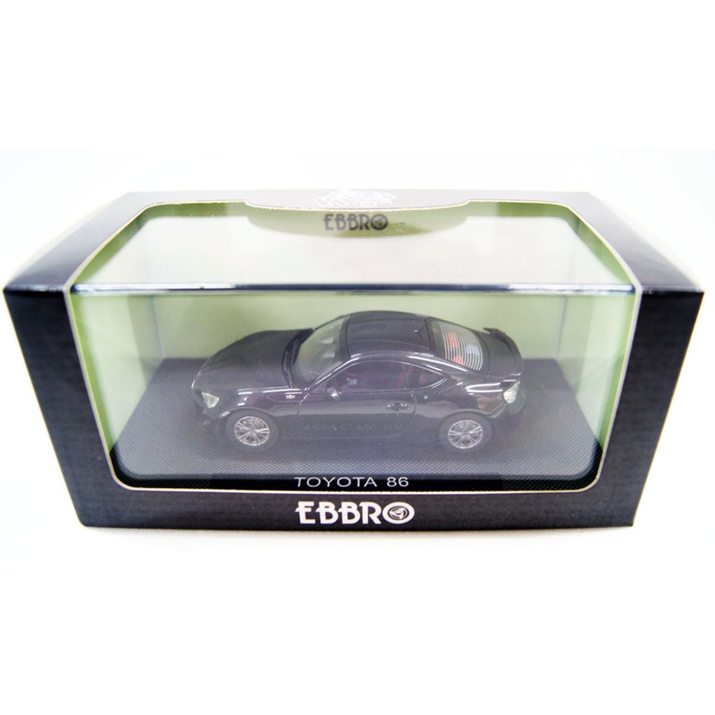 Ebbro 44844 Toyota 86 (Black) 1/43 Scale