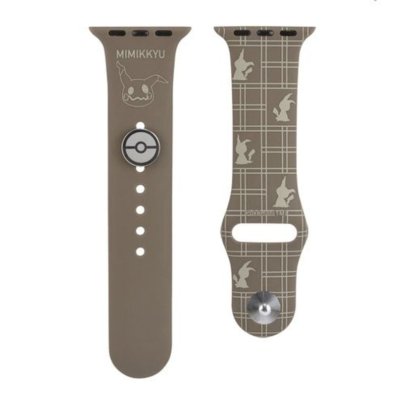 Pokemon Center Original Apple Watch 41/40/38mm Compatible Silicone Band – Mimikyu