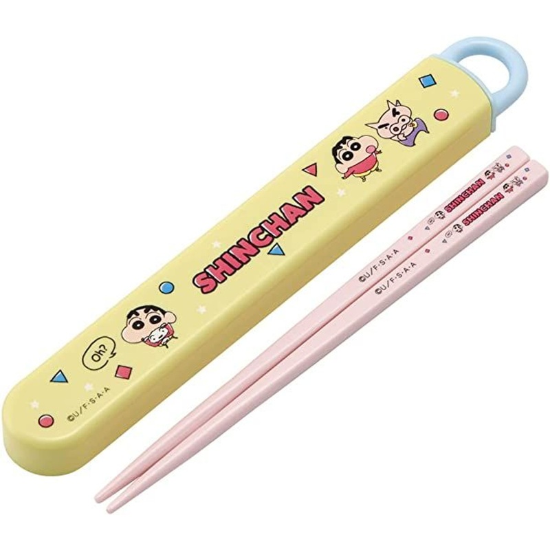 Skater Chopsticks with Slide Case Crayon Shin-chan