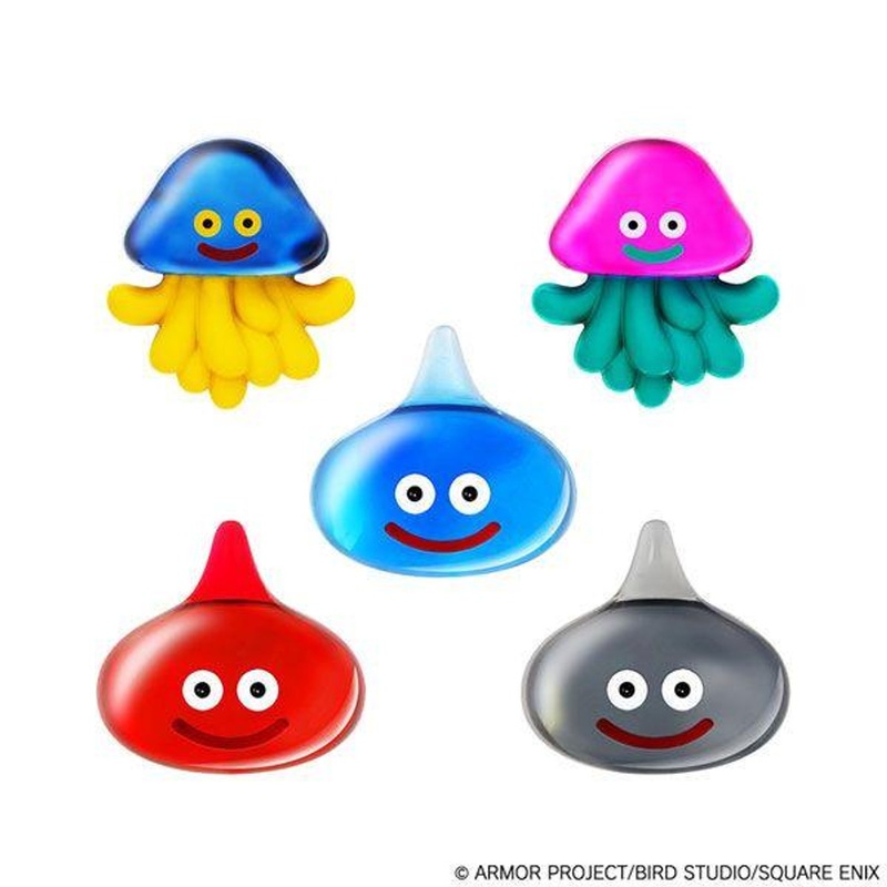 Square Enix Dragon Quest: Smile Slime: Acrylic Clear Magnet – Healslime