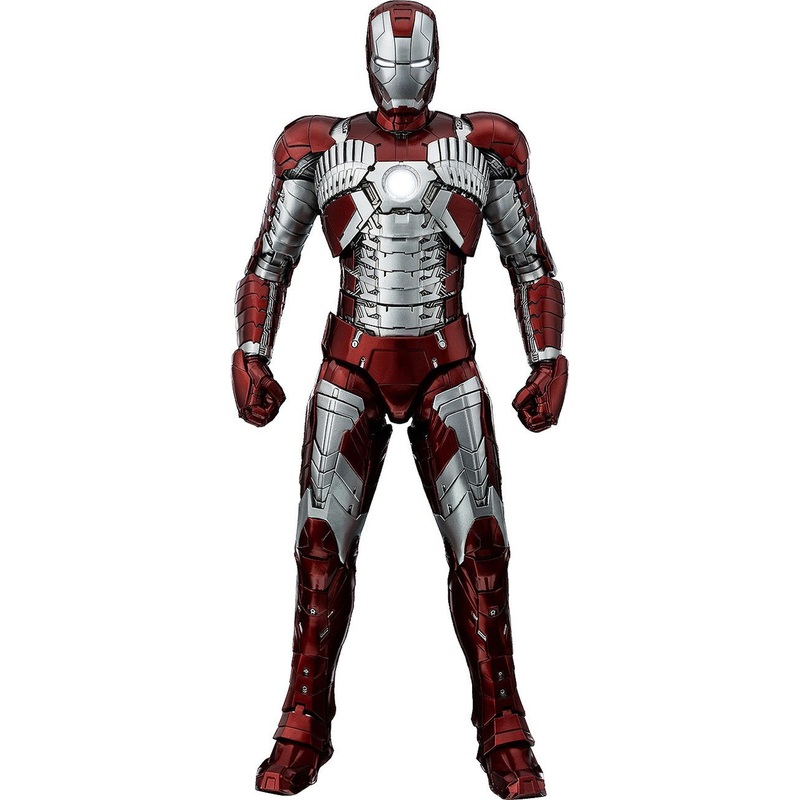 threezero DLX Iron Man Mark 5 1/12 Figure (Marvel Studios The Infinity Saga)