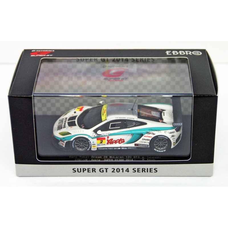 Ebbro 45247 SYNTIUM Apple MP4-12C SUPER GT300 2014 No.2 1/43 Scale
