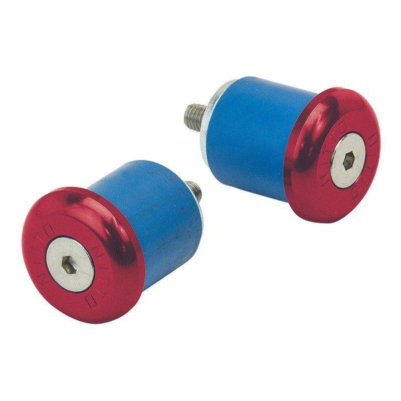 NITTO EC-01 Red Bar End Cap Inside 20-22 mm (Dia.24)