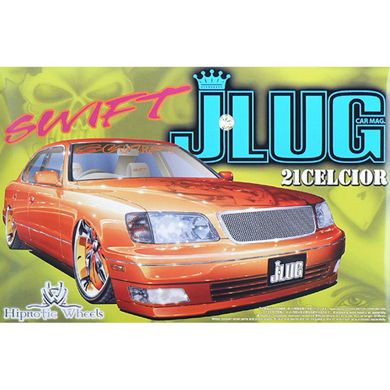 Aoshima 49952 Toyota Celsior J-LUG Swift Design 1/24 Scale Kit
