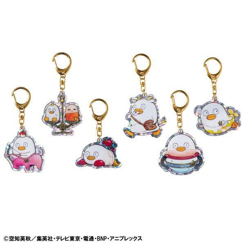 MegaHouse Acrylic Mascot Keychain: Gintama – Elizabeth’s 12 Zodiac Signs: Autumn & Winter 8 Packs Box