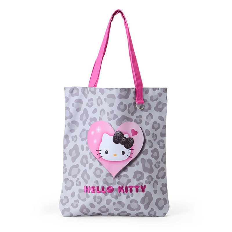 Sanrio Hello Kitty Tote Bag (Monotone Animal)