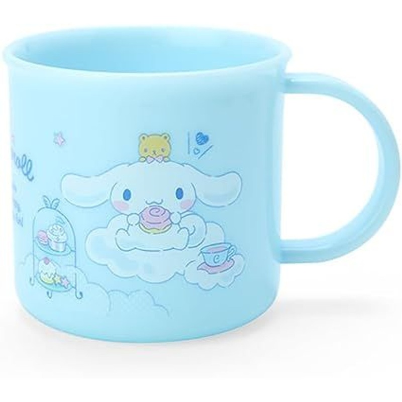 Sanrio Plastic Cup Cinnamoroll Light Blue 200ml