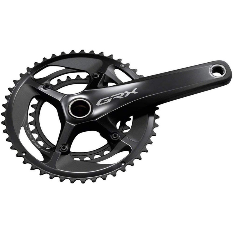 Shimano (Cycling) GRX FC-RX810-2 Double Crankset 11s 31-48T 175mm (Black) IFCRX8102EX81