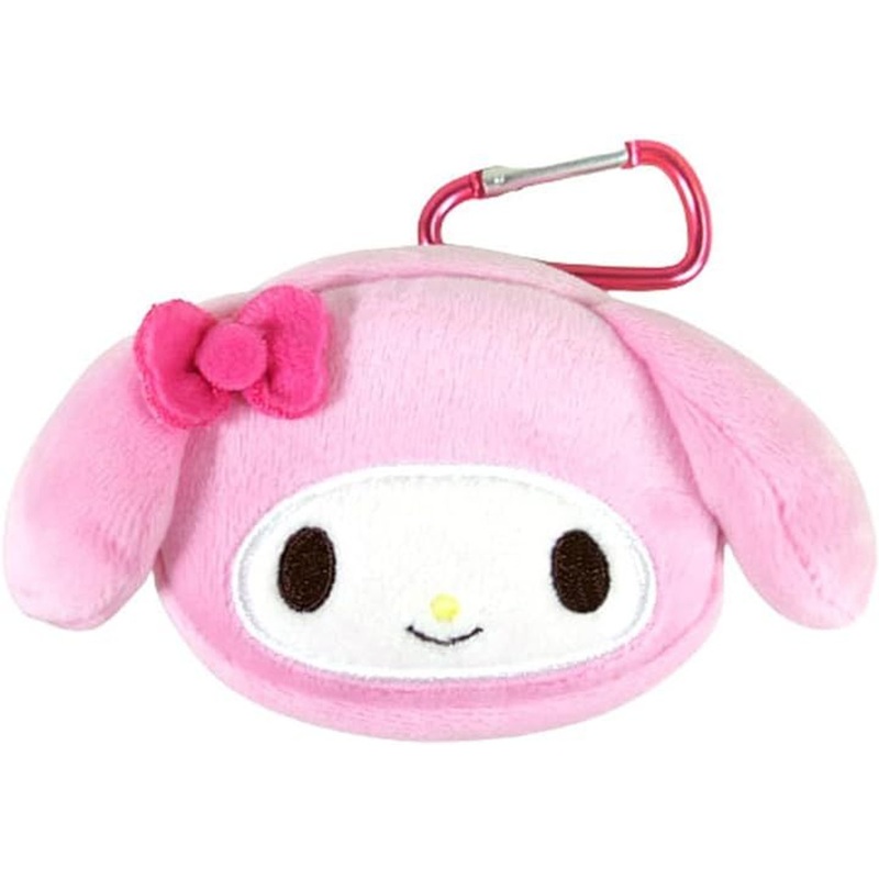 Nakajima Mascot Pouch with Carabiner – Sanrio My Melody