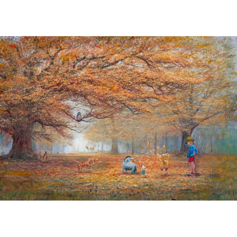 Tenyo Japan Jigsaw Puzzle D-1000-336 Disney Winnie-the-Pooh (1000 Pieces)