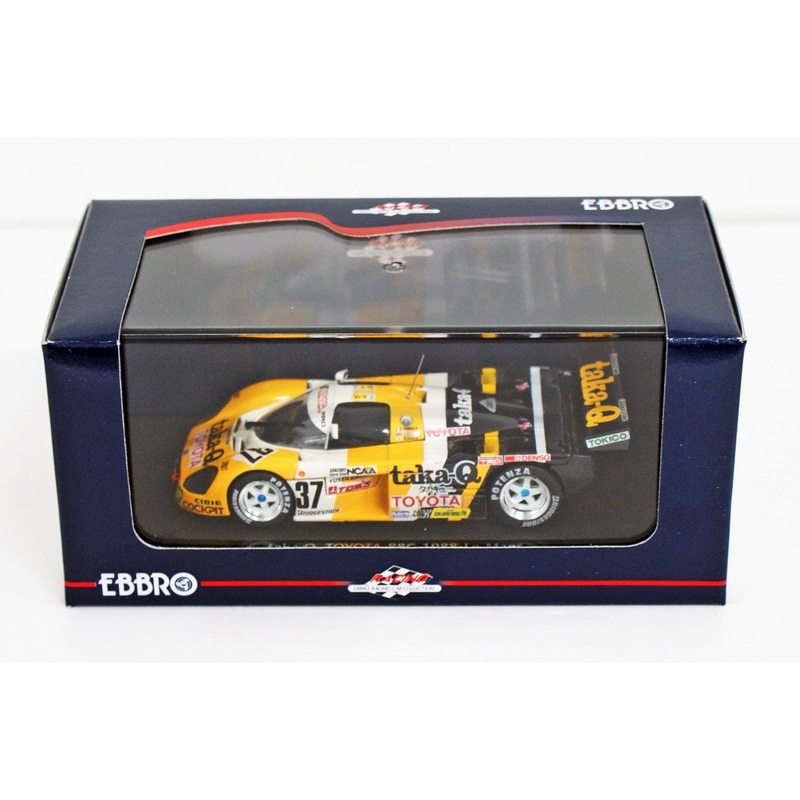 Ebbro 43686 TAKA-Q TOM’S TOYOTA 88C LE MANS 1988 1/43 Scale