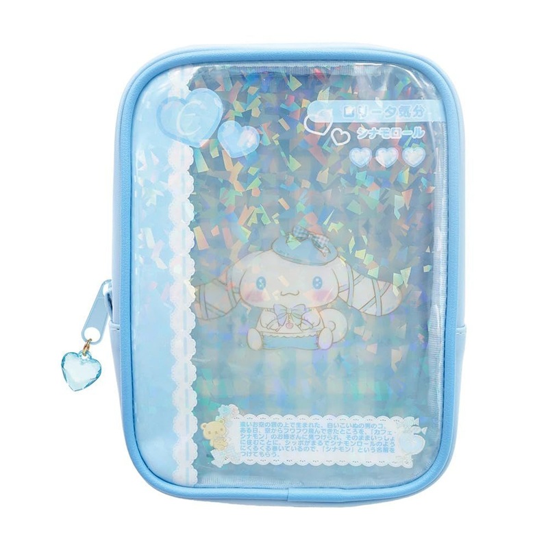 OST Sanrio C Sparkling Card Style Window Pouch Cinnamoroll