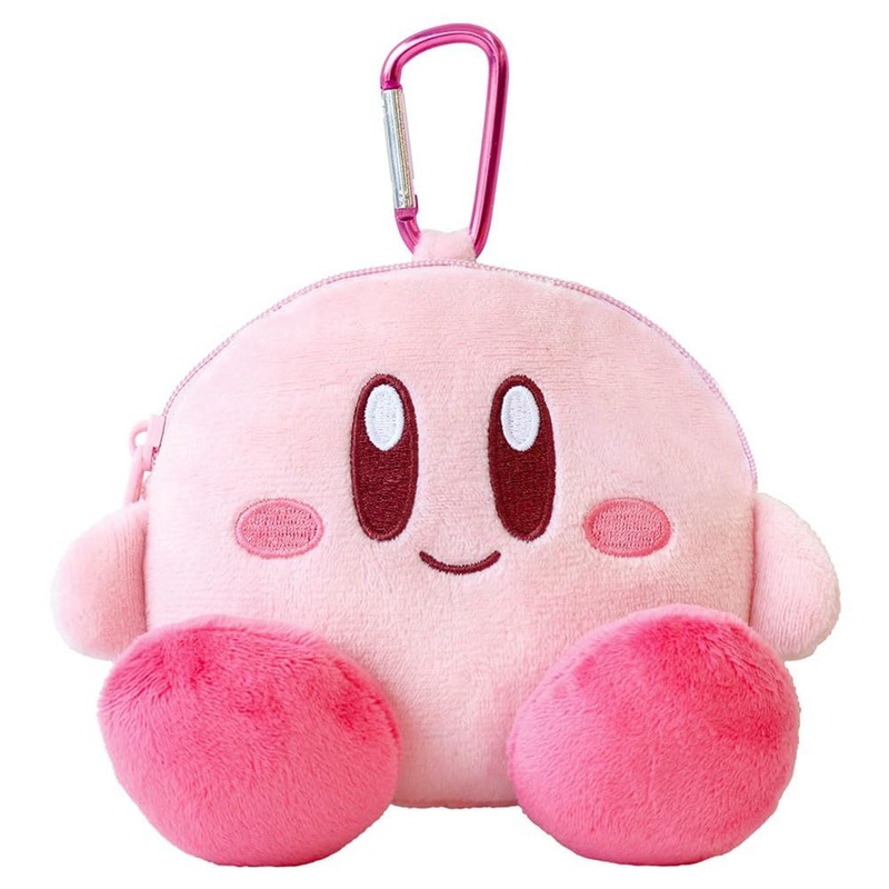T’s Factory Kirby Plush Zipper Mascot With Carabiner Kirby