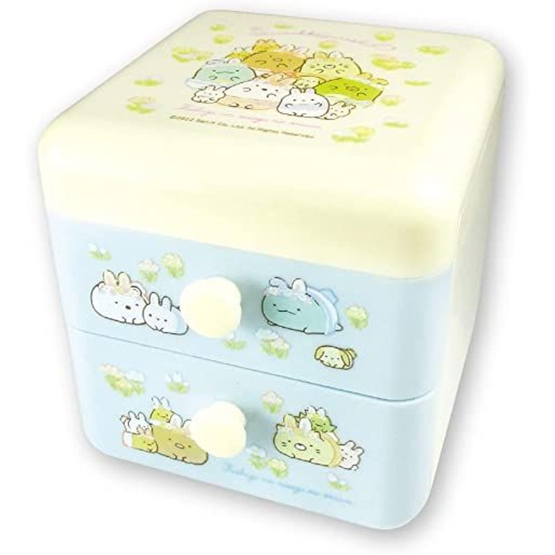 T’s Factory Sumikko Gurashi 2 Layers Accessory Box – Mysterious Rabbit Garden