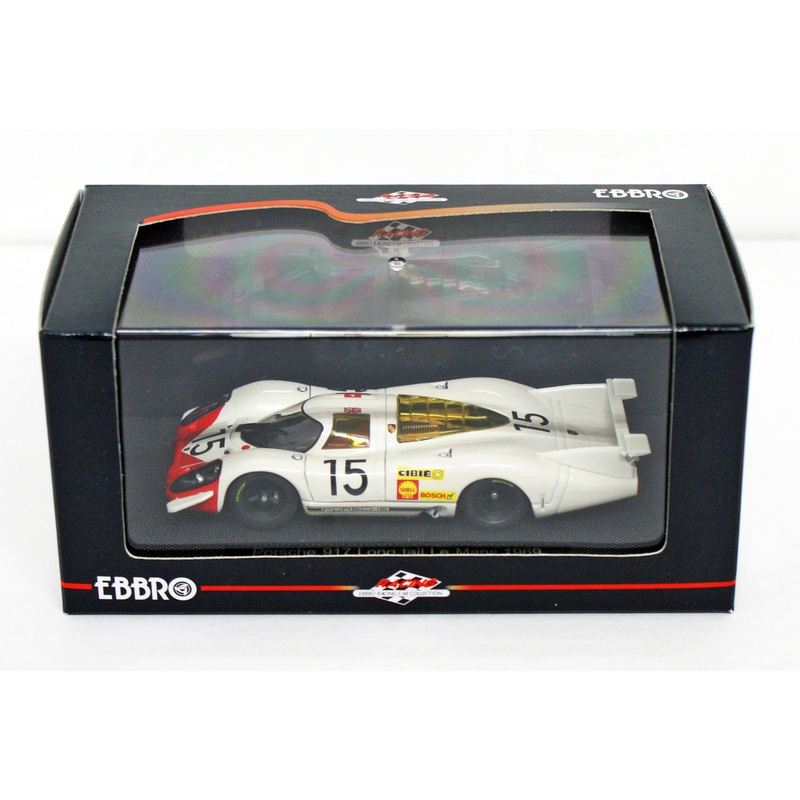 Ebbro 43751 Porsche 917 Le Mans 1969 No.15 (White) 1/43 Scale