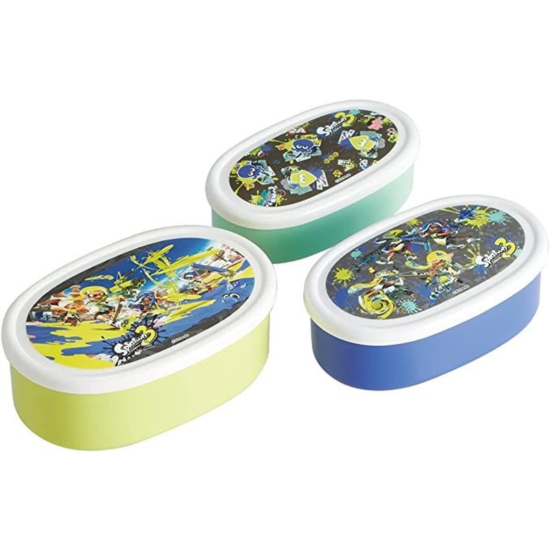Skater Food Container Set of 3 Splatoon 3