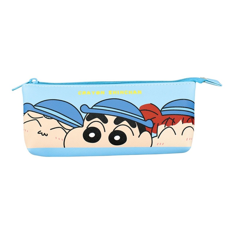 T’s Factory Shin-chan Slim Boat-Shaped Pouch – Blue & Yellow – Friends