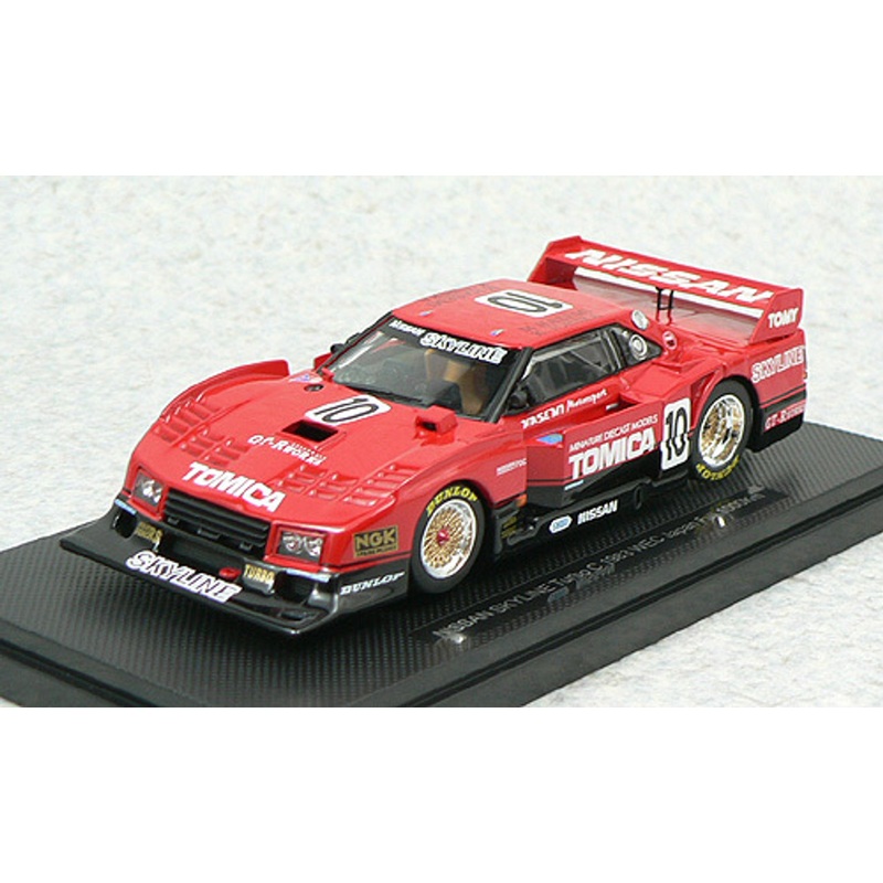 Ebbro 43989 Skyline Turbo C No.10 WEC JAPAN Fuji 1983 (Red) 1/43 Scale