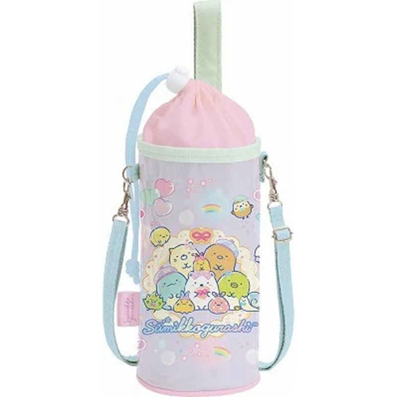 San-x Pet Bottle Cover with Shoulder Strap Sumikko Gurashi