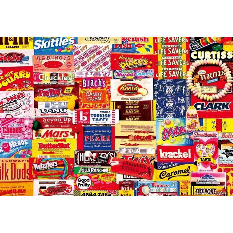 Beverly Jigsaw Puzzle 31-436 Vintage Art Candy & Chocolate (1000 Pieces)