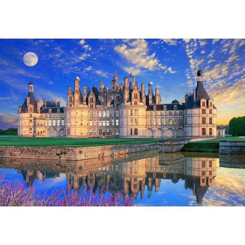 Beverly Jigsaw Puzzle M81-851 Chteau de Chambord Castle (1000 S-Pieces)