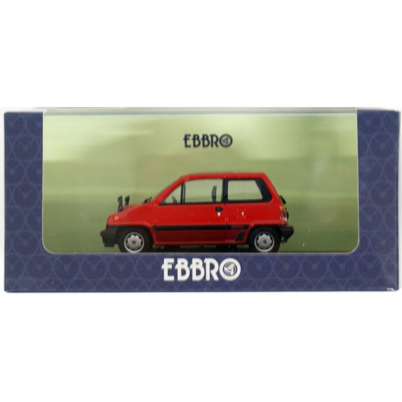 Ebbro 44971 Honda City Turbo 1982 Red 1/43 Scale