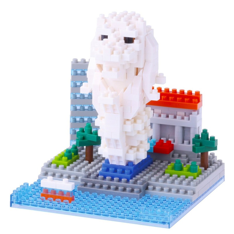 Kawada NBH-105 nanoblock Merlion Singapore