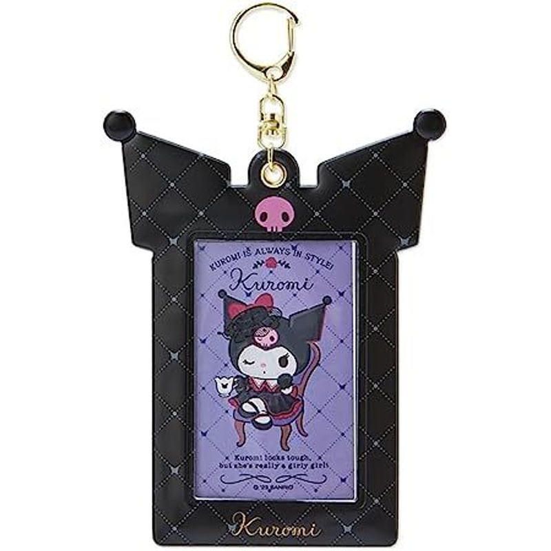 Sanrio Kuromi & Baku Pass Case and Sticker Set (Delusional Lady Kuromi)