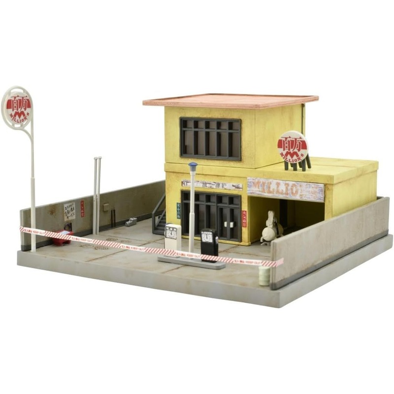 Tomytec (Building 183) Closed Gas Station A (N scale)