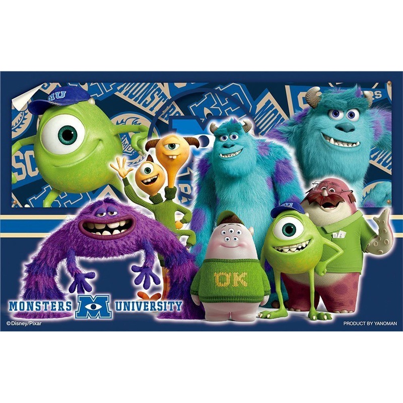 Yanoman Clear Stand Jigsaw Puzzle 2500-01 Disney Monsters University (132 Pieces